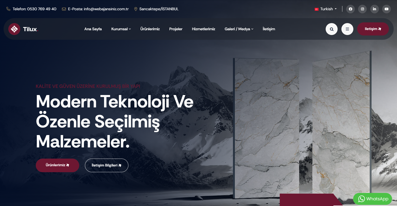 Mermerci Web Paketi