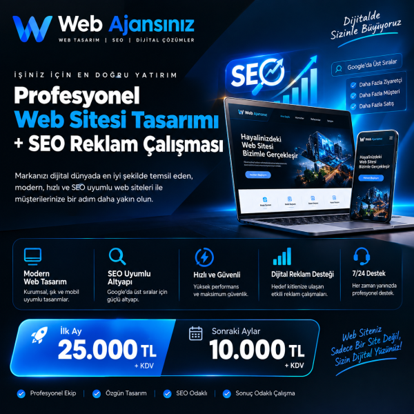 Web Sitesi + Seo Paketi
